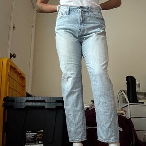 Madewell Sky Blue Denim Jeans